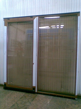 Паралельно-сдвижные окна и двери из металлопластика.  5