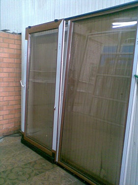 Паралельно-сдвижные окна и двери из металлопластика.  6